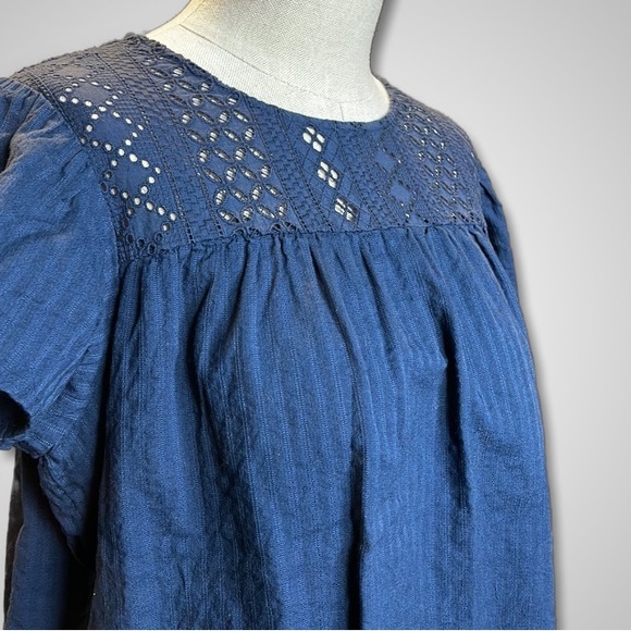 { Ella Moss } - Flutter Sleeve Blouse - Picture 3 of 5